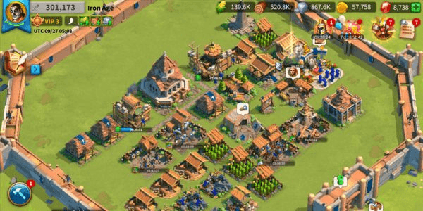 Gambar Product Cheap Rise of Kingdoms Part Account. 01