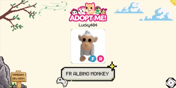 Albino Monkey