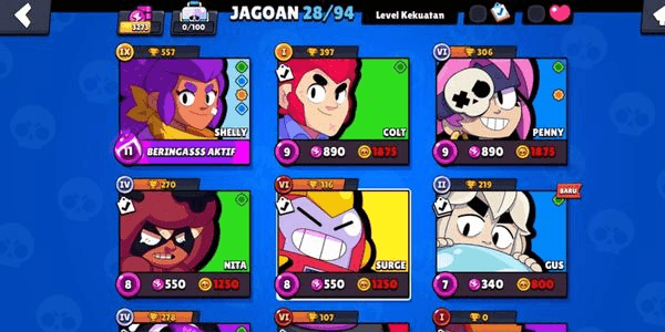 Gambar Product Cheap Brawl Stars Account with Legend, Mystic, and Epic