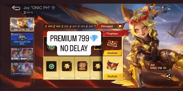Gambar Product Joy Champion ONIC PH Premium Pass (No Delay)