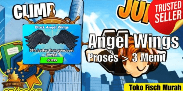 Gambar Product Black Angel Wings