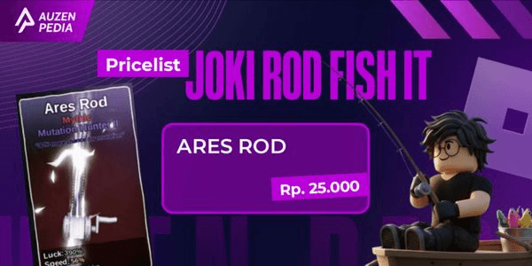 Gambar Product JOKI ROD Ares | FISH IT!