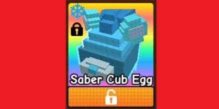 Gambar Product Snow Saber Cub Egg (Free 20k/s Random Pets!)
