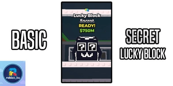 Gambar Product SECRET LUCKY BLOCK Steal A Brainrot