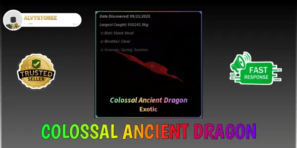 COLOSSAL ANCIENT DRAGON | FOR EVIL PITCHFORK ROD