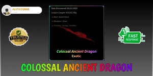 COLOSSAL ANCIENT DRAGON | FOR EVIL PITCHFORK ROD