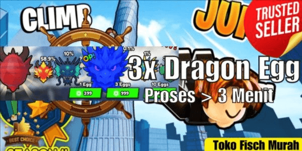Gambar Product 3x Dragon Egg