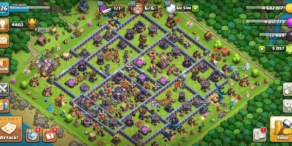 Gambar Product 2 SKIN LEAGUE | TH15 ALMOST MAX | EXP 226 | Red Apple | HERO 83 90 60 65 35 | GEMS 5057 | CN 500