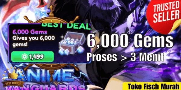 Gambar Product 6000 Gems