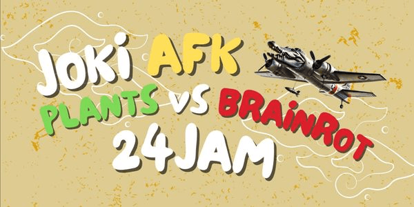 Gambar Product JOKI AFK 24HOURS - Plants vs Brainrots
