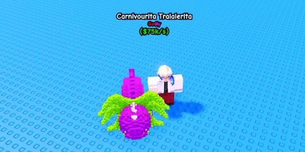 Gambar Product 75k/s Godly Carnivourita Tralalerita | Plants vs Brainrots