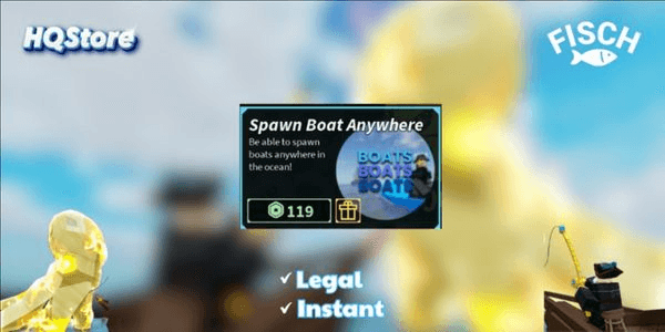 Gambar Product Spawn Boat Anywhere