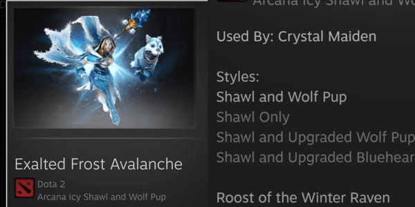 Gambar Product Frost Avalanche (Arcana Crystal Maiden)