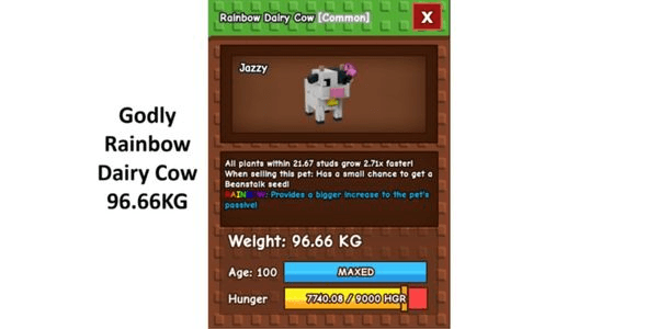 Gambar Product Godly Rainbow Dairy Cow 96KG