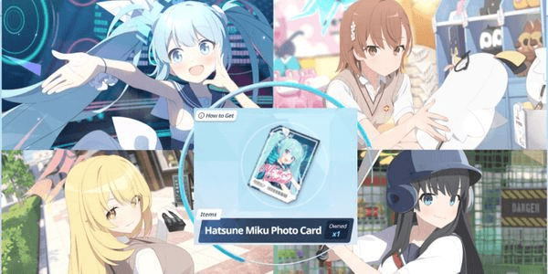 Gambar Product Full Collab, Hatsune Miku + Miku Photocard + A Certain Scientific Railgun. 27 SSR Limited + 126 Student, Misaka Mikoto, Shokuhou Misaki, Saten Ruiko - 25