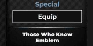 Gambar Product Those Who Know Emblem