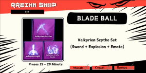 Valkyrien Scythe Set