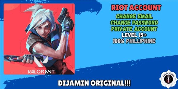 Gambar Product Valorant Account Unranked Lvl 15 | PH