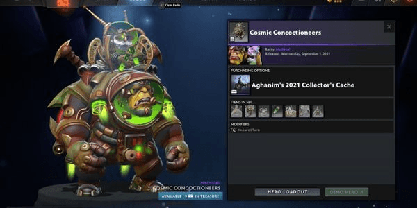 Gambar Product Cosmic Concoctioneers (Alchemist Set Aghanim's 2021 Collector's Cache)