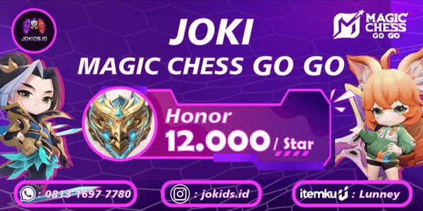 Gambar Product Joki Rank Honor Magic Chess Gogo