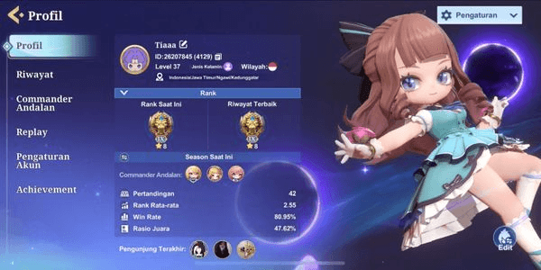 Gambar Product Cheapest mcgg account | ready to play & push rank | guaranteed 100% safe