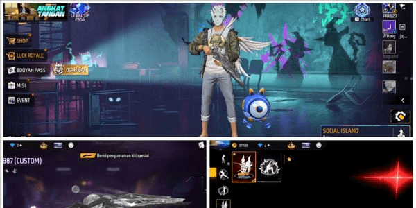 Gambar Product SELLING FREE FIRE ACCOUNT SG ABU | BUNDLE OBITO MINATO OROCHIMARU & SUSANO EMOTE
