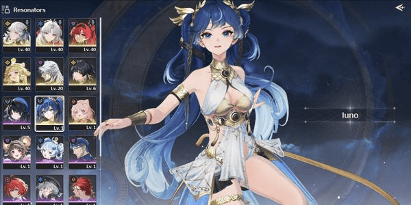 Gambar Product Iuno + Carlotta + Static Mist + Yinlin + Sign + Jinhsi + Verina + Calcharo + Encore + MC Sign UL 40 SERVER SEA