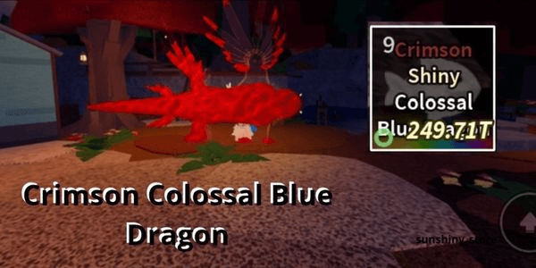 Gambar Product Crimson Colossal Blue Dragon