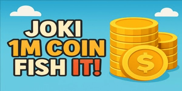 Gambar Product Joki 1M Coin Fish it!