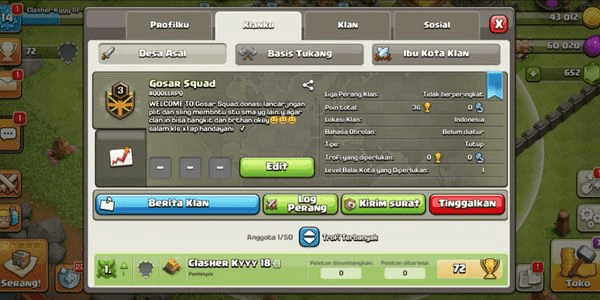 Gambar Product 	Clan Level 3