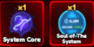 Gambar Product Joki Item System Core / Soul Of the System (Bahan Evo SJW) | Anime Rangers X