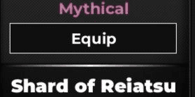 Gambar Product Shard of Reiatsu