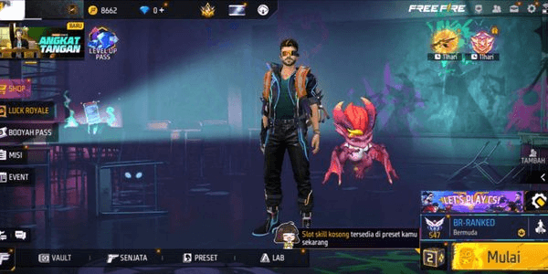 Gambar Product #E1 New Free Fire Account Level 8+ Clean