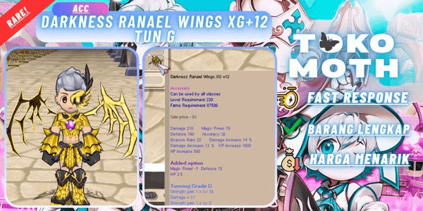 Gambar Product Darkness Ranael Wings XG+12 tun G