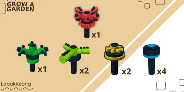 Sprinkler Package / Sprinkler Method - Grow A Garden
