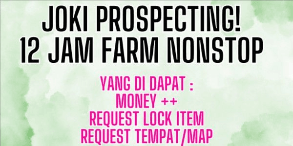 Gambar Product Joki Farm 12 Hours Nonstop - Prospecting!