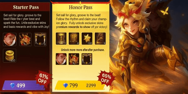 Gambar Product Basic Pass (Joy ONIC PH Champion Skin)