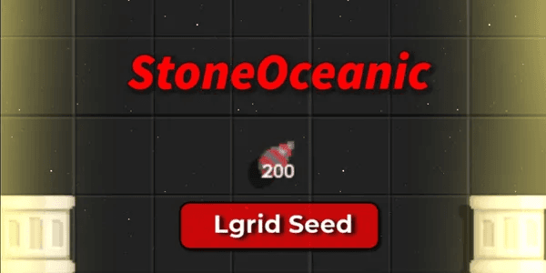 200 Laser Grid Seed