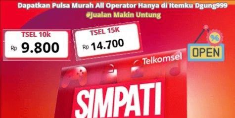 Gambar Product Pulsa Transfer 10000