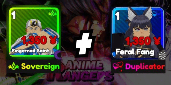 Gambar Product Akun Starter Anime Rangers X - Sovereign Johnny Joestar + Duplicator Delta