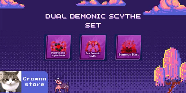 Gambar Product Dual Demonic Scythe set