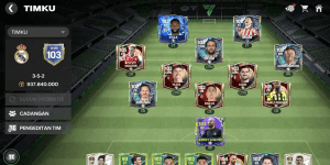 FC MOBILE ACCOUNT OVR 103 CONTENTS MOORE 108, GOLOVIN 105, DANILO 105, SQUAD GG! [3]