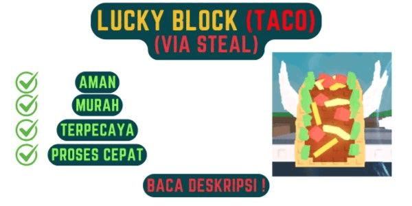 Gambar Product Taco Lucky Block