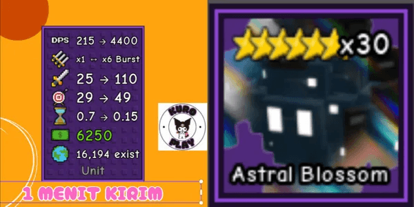 Astral Blossom Garden Tower Defense
