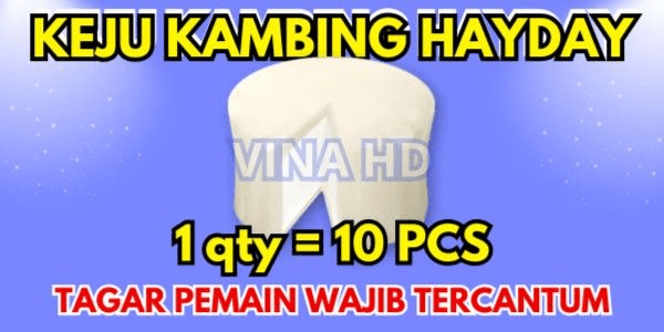 Gambar Product Goat Cheese Hay Day - 10pcs