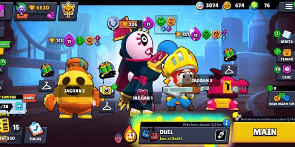 Gambar Product Account Brawl Stars High Trophy Spek Gagah