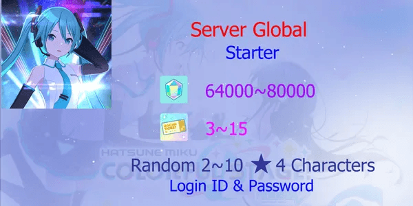 Reroll Hatsune Miku Colorful Stage [Global]