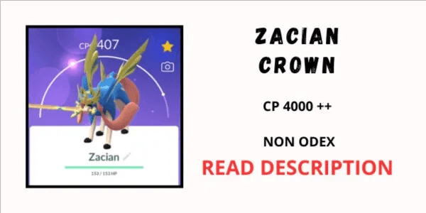 Zacian Crown