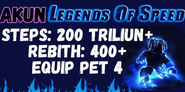Gambar Product LEGEND OF SPEED ACCOUNT 200T STEPS + BONUS 100 PET SWITCH SAMURAI