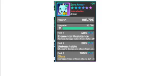 World Zero Armor Perfect Glass